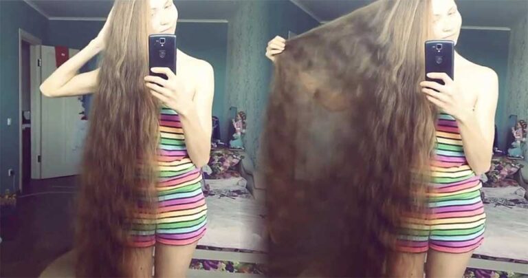 Η “Ραπουνζέλ” από την Ρωσία, που μακραίνει τα μαλλιά της εδώ και 13 χρόνια.