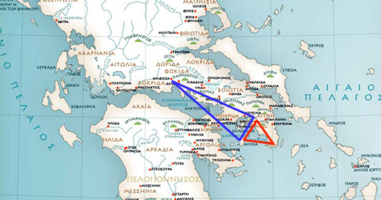 Τα ιερά τρίγωνα της ελληνικής αρχαιότητας και η καλά κρυμμένη σημασία τους