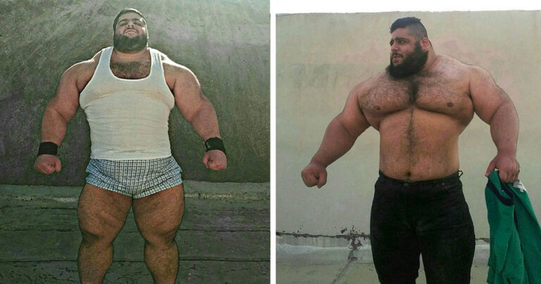 Αυτός είναι ο αληθινός «Χαλκ» είναι Ιρανός και σηκώνει τα 175 κιλά σαν πούπουλο.