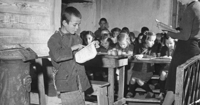 Η θυσία μιας Ελληνίδας δασκάλας για να σώσει τους μαθητές της από την πείνα της κατοχής.