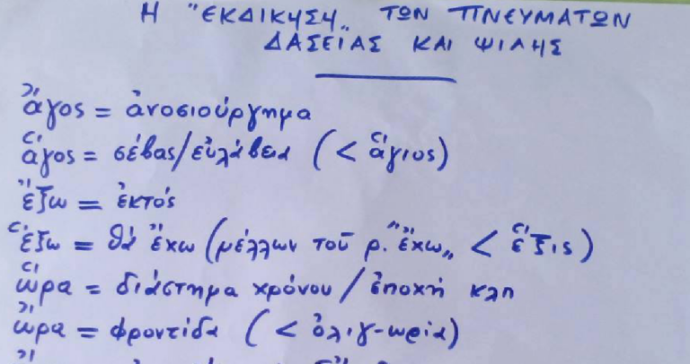 Είστε υπέρ ή κατά του πολυτονικού συστήματος; Μια εικόνα που έχει ταράξει τα κοινωνικά δίκτυα