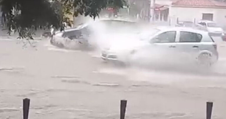 Οδηγός στη Θεσσαλονίκη προσπερνά στην καταιγίδα και «τιμωρείται» με αναπάντεχο τρόπο!