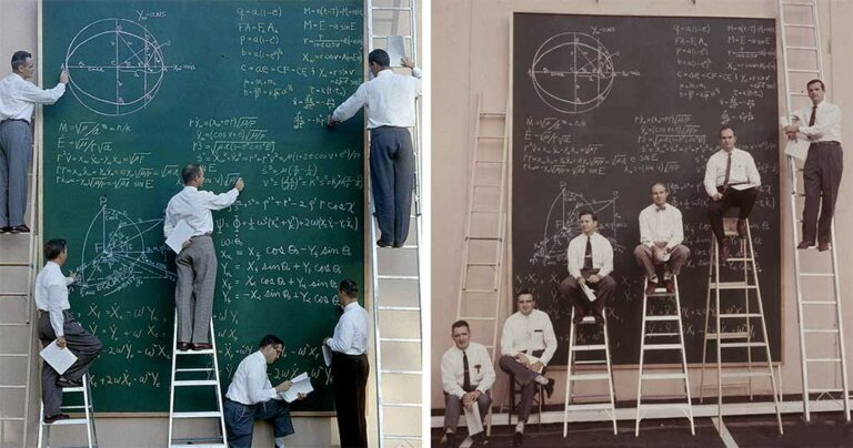 Η NASA πριν το PowerPoint το 1961.