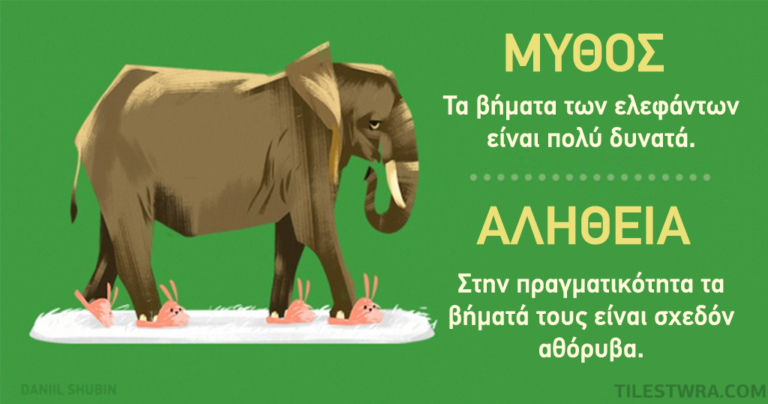 13 μύθοι για τα ζώα τους οποίους πολλοί συνεχίζουν να πιστεύουν
