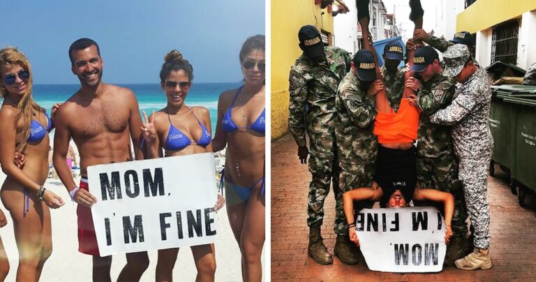 Ένας άνδρας παράτησε τα πάντα για να ταξιδέψει στον κόσμο αλλά δεν ξεχνά να βεβαιώσει τη μητέρα του πως είναι καλά.