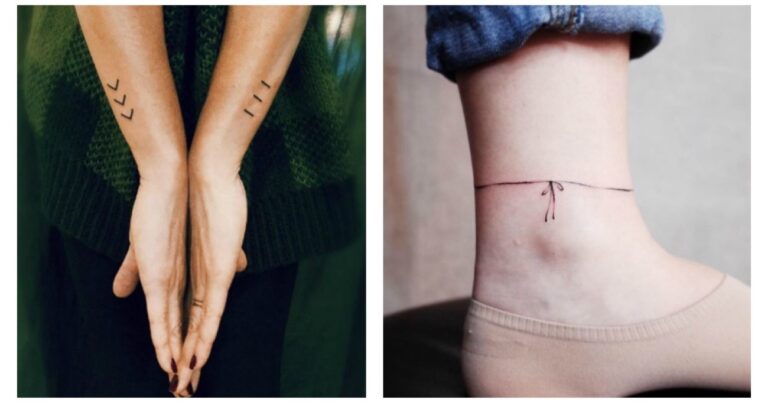 80 μικροσκοπικά τατουάζ που δείχνουν ότι το διακριτικό είνα καλύτερο από το κραυγαλέο