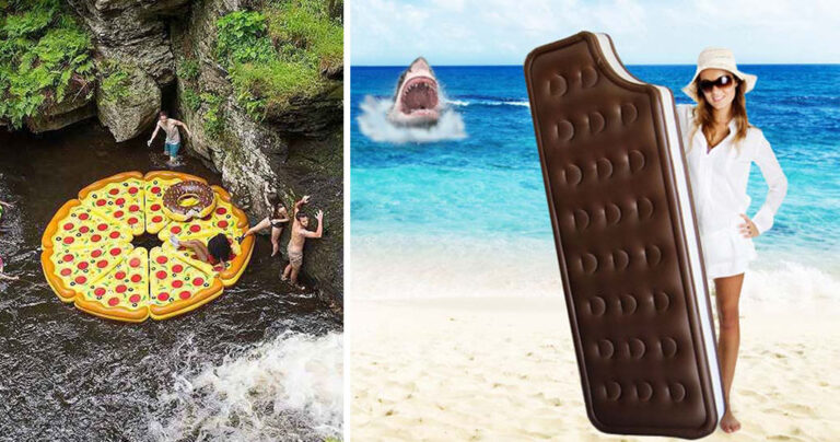 15 φουσκωτά στρώματα και παιχνίδια για την θάλασσα που ξεφεύγουν από τα συνηθισμένα