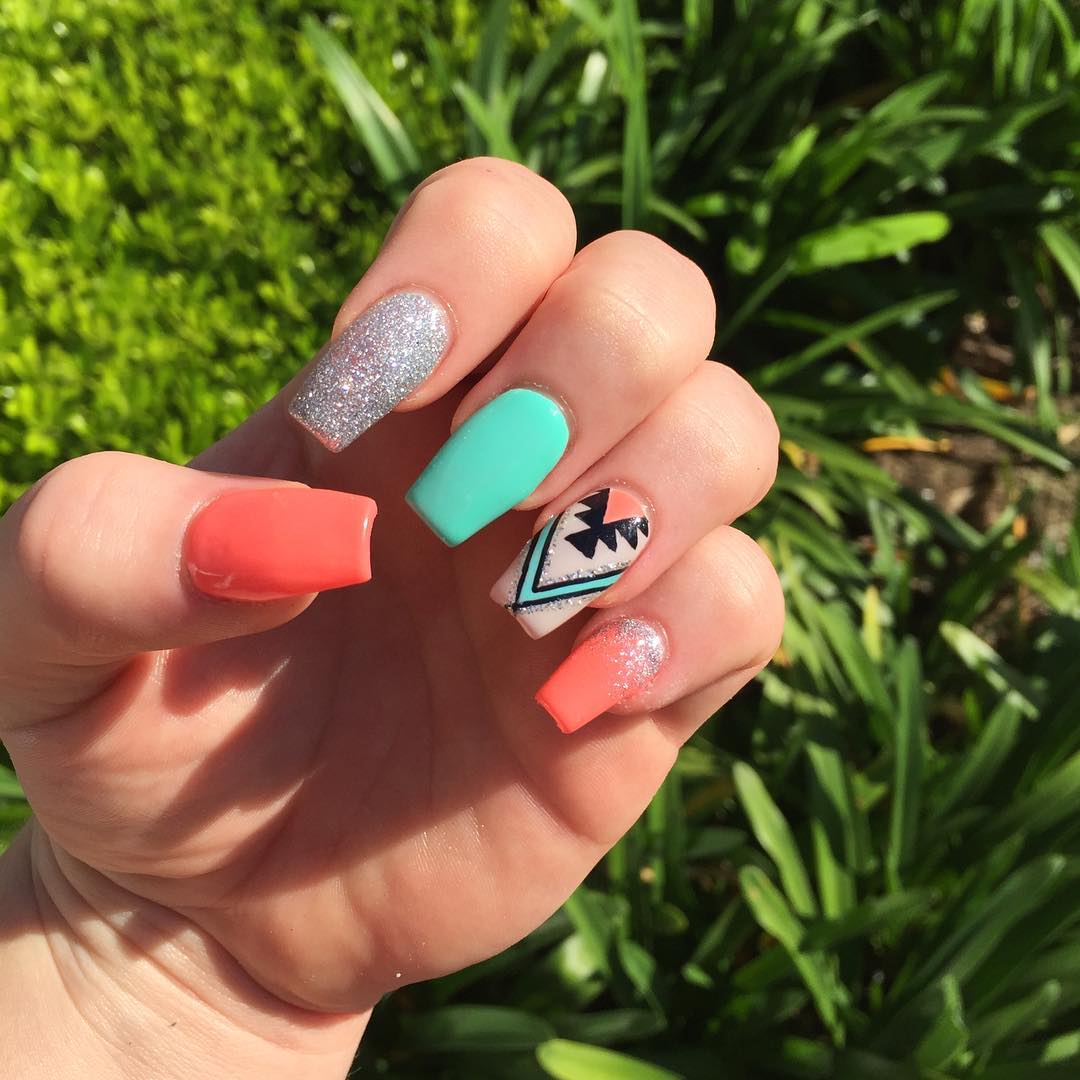 Cute-Summer-Acrylic-Nails-Art