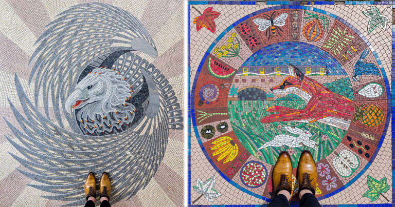 15 απίστευτα λονδρέζικα δάπεδα που θα σας εντυπωσιάσουν