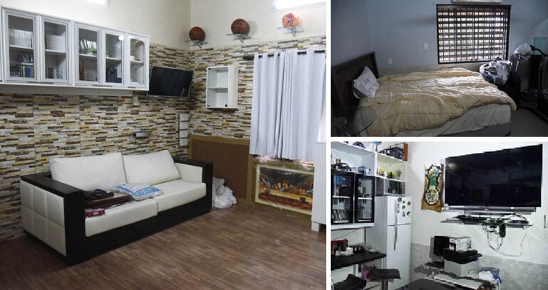 Έτσι είναι το κελί στη φυλακή ενός Βραζιλιάνου βαρόνου ναρκωτικών στην Παραγουάη.