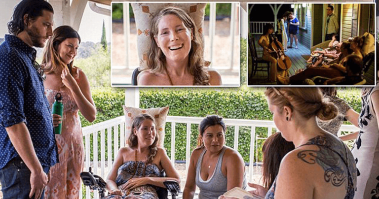 Έπασχε από μια ανίατη ασθένεια και διοργάνωσε ένα πάρτι για να βάλει τέλος στην ζωή της.