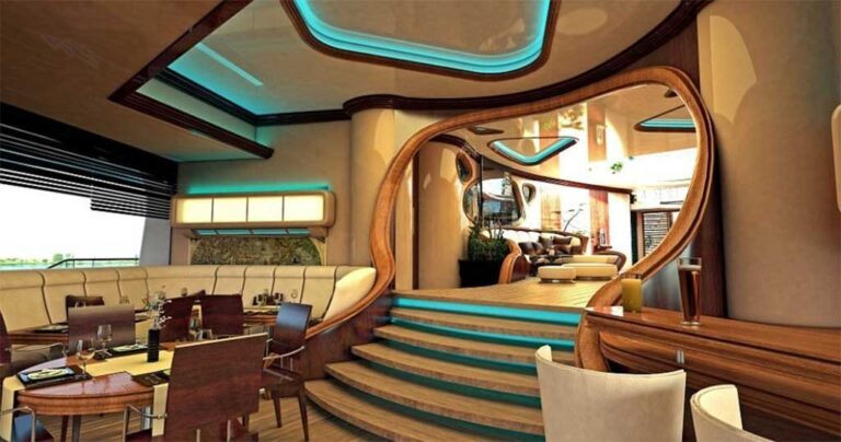 Η εξωτερική εμφάνιση αυτού του γιοτ είναι πολύ καλή για να είναι αληθινή.