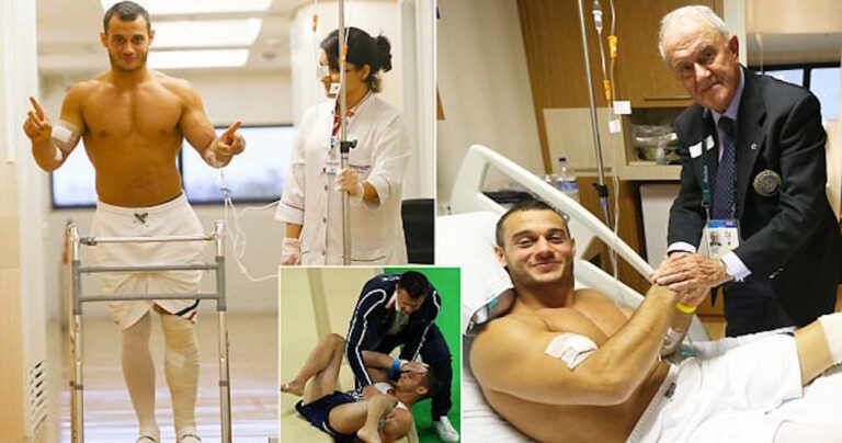 Ξαναπερπατά ο αθλητής που έσπασε με σοκαριστικό τρόπο το πόδι του στο Ρίο