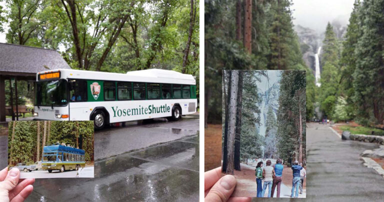 Χρησιμοποιεί φωτογραφίες για να ακολουθήσει τα χνάρια των παππούδων του