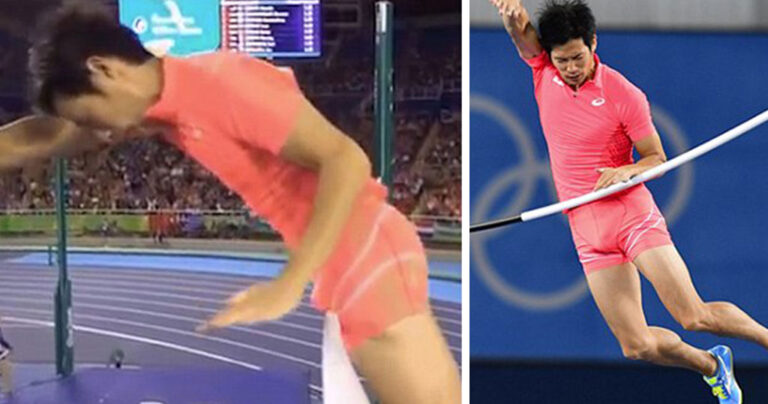 Ιάπωνας άλτης του επί κοντώ έριξε τον πήχη πάνω στο μόριο του στο Ριο.