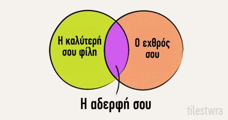 10 διαγράμματα που συνοψίζουν τέλεια τη σχέση με τη μεγάλη σου αδερφή