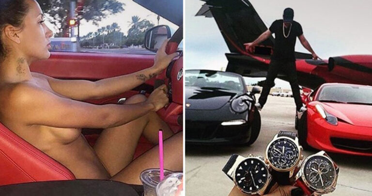 Τα πλουσιόπαιδα της Σιγκαπούρης οδηγούν τα αυτοκίνητά τους χωρίς ρούχα.