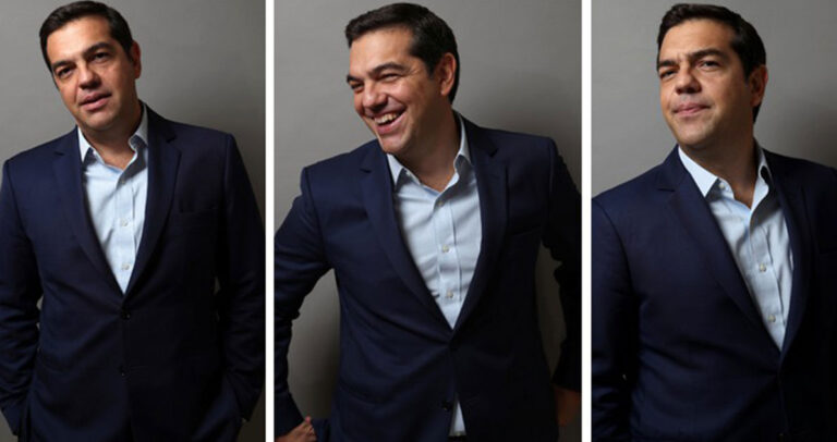 Ο Αλέξης Τσίπρας φωτογραφίζεται σαν σταρ στο φακό του πρακτορείου Reuters.