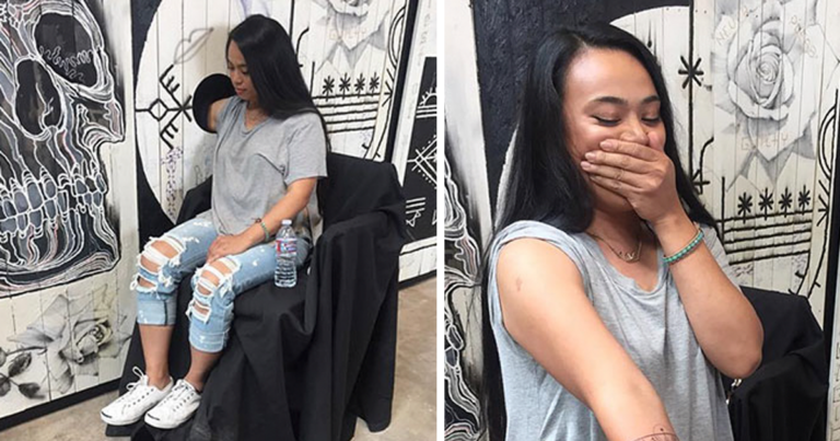 Διάσημος καλλιτέχνης κάνει δωρεάν τατουάζ σε ανθρώπους αν βάλουν το χέρι τους στη τρύπα.