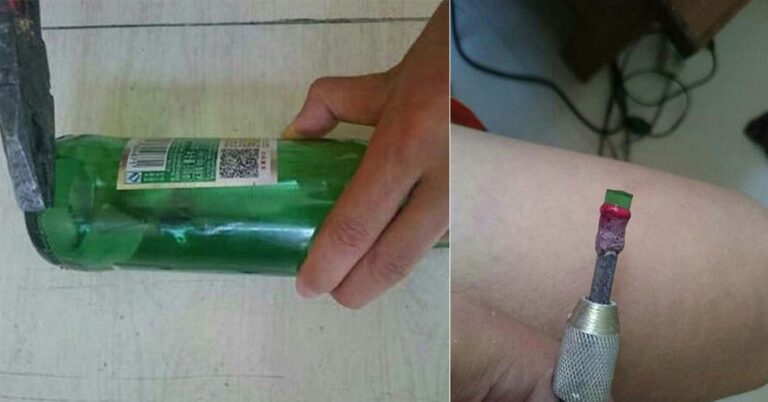 Η κοπέλα του ζήτησε ένα μεγάλο διαμάντι και αυτός αποφάσισε να αυτοσχεδιάσει