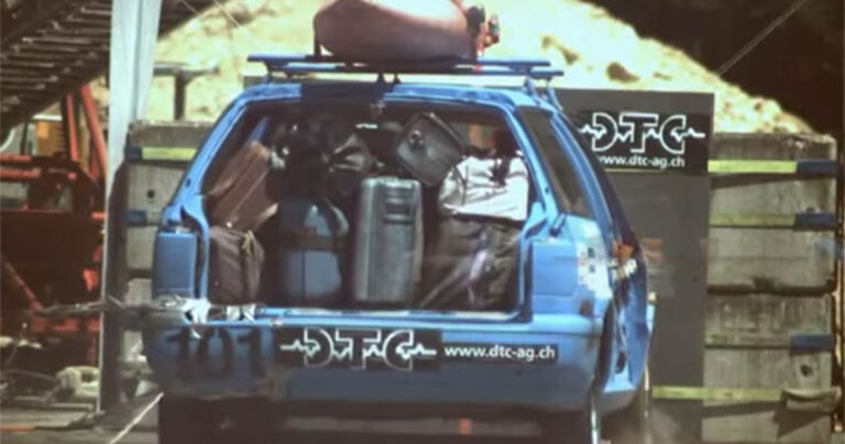 Crash test δείχνει γιατί πρέπει να έχεις ασφαλισμένες τις αποσκευές στο αυτοκίνητο