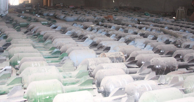 Έτσι μοιάζει το εσωτερικό μιας αποθήκης όπλων του ISIS