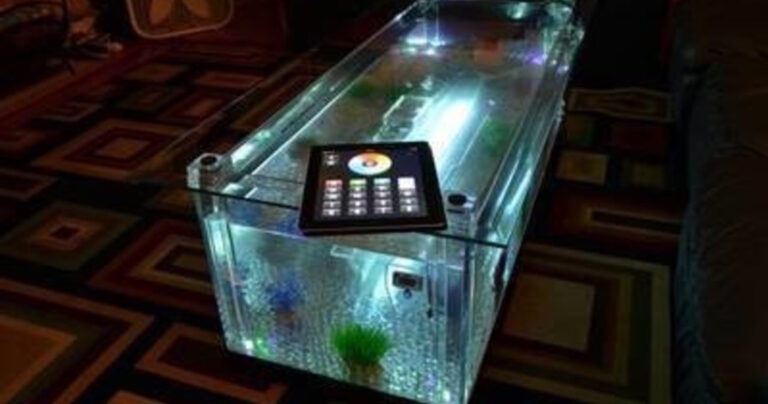 Δεν έχουμε ψάρια αλλά ζηλέψαμε το ενυδρείο που κατασκεύασε αυτός ο άνδρας.