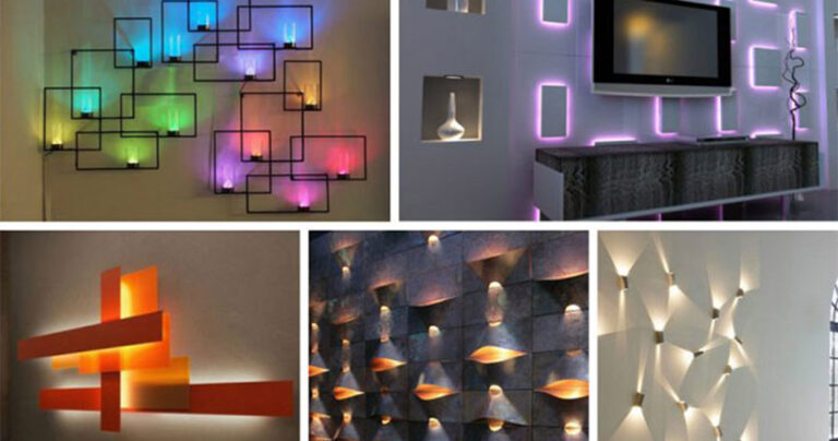 16 εντυπωσιακά φωτιστικά τοίχου που κάνουν ένα σαλόνι μοναδικό