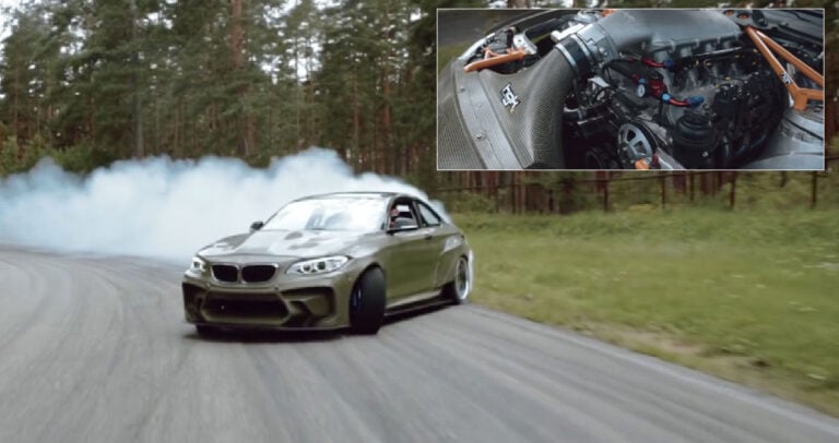 Προσάρμοσαν μια μηχανή ελικοπτέρου πάνω σε μία BMW. Το αποτέλεσμα θηριώδες.