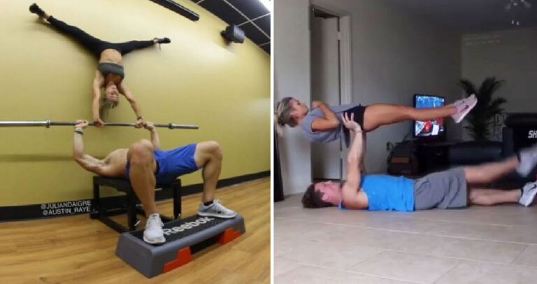 To πιο γυμνασμένο ζευγάρι του διαδικτύου που τα βίντεο του αποτελούν πηγή έμπνευσης.