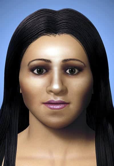 Dundee University undated handout photo of 3D computer model of Arsinoe. Scientists have resurrected a chapter of Ancient Egyptian history by creating an image of the face of Cleopatra's sister, it was revealed today. PRESS ASSOCIATION Photo. Issue date: Sunday March 22 2009. Forensic art experts at Dundee University have made the 3D computer model of Arsinoe, who had a stormy relationship with sibling Cleopatra, the last Egyptian Pharaoh. Researchers undertook the work for a new television documentary, Cleopatra - Portrait of a Killer, which airs on BBC1 tomorrow night. See PA story SCIENCE Arsinoe. Photo credit should read: Dundee University/PA Wire