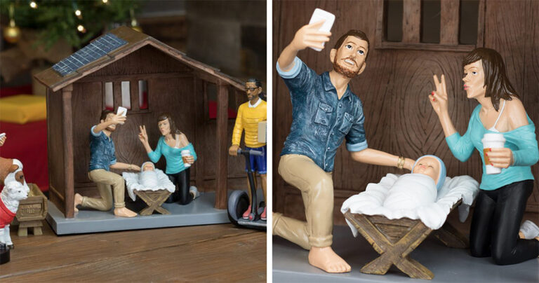 Πώς θα έμοιαζε η φάτνη της γέννησης του Ιησού αν είχε γεννηθεί το 2016;