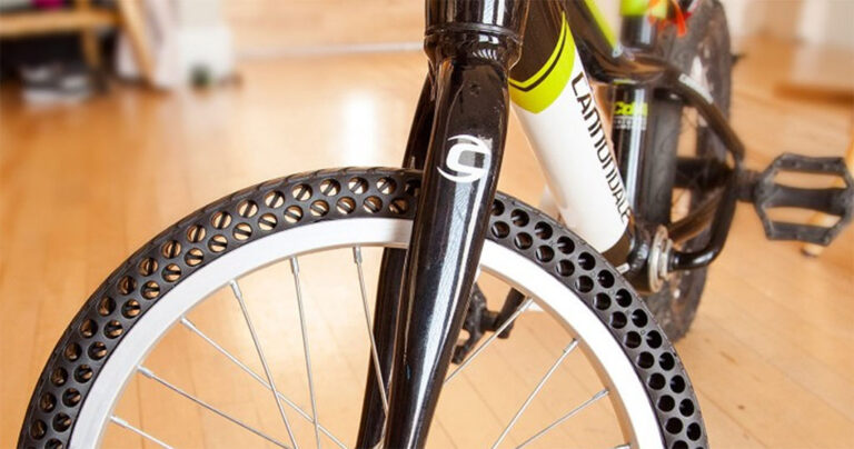 Αυτά τα λάστιχα ποδηλάτων χωρίς αέρα υπόσχονται να μην σας αφήσουν ποτέ
