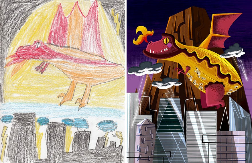 kids-drawings-inspire-artists-monster-project-24-58359eb613616__880