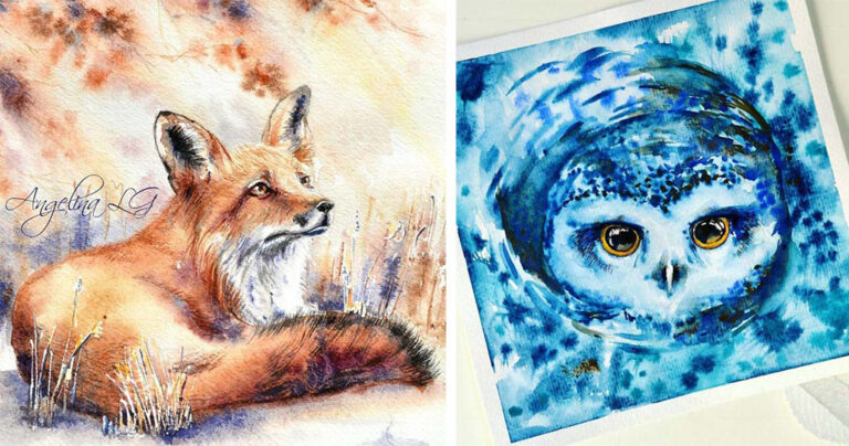 10 πανέμορφοι πίνακες μιας κοπέλας που ζωγραφίζει μόλις 6 μήνες