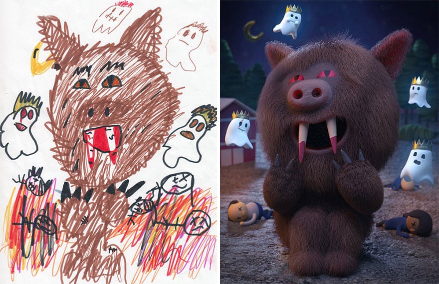 kids-drawings-inspire-artists-monster-project-25-58359eba0dfba__880