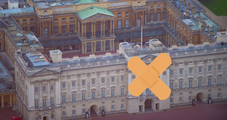 Οι Βρετανοί αρνούνται να πληρώσουν 369 εκατομμύρια λίρες για την επισκευή του Μπάκιγχαμ.