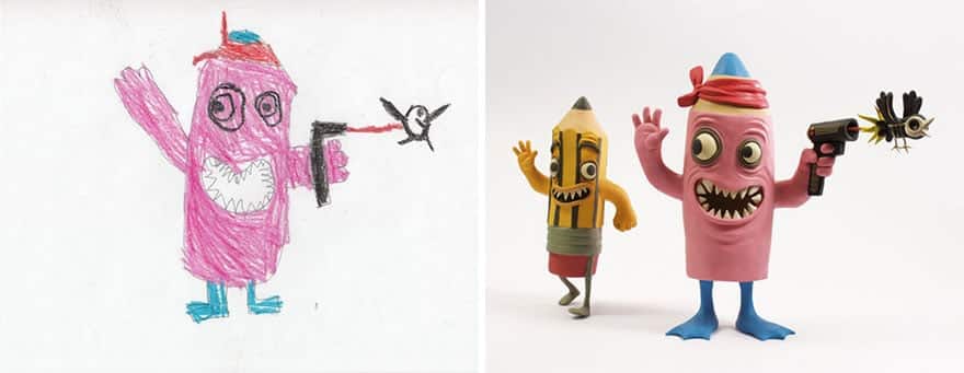 kids-drawings-inspire-artists-monster-project-18-58359ea684b60__880