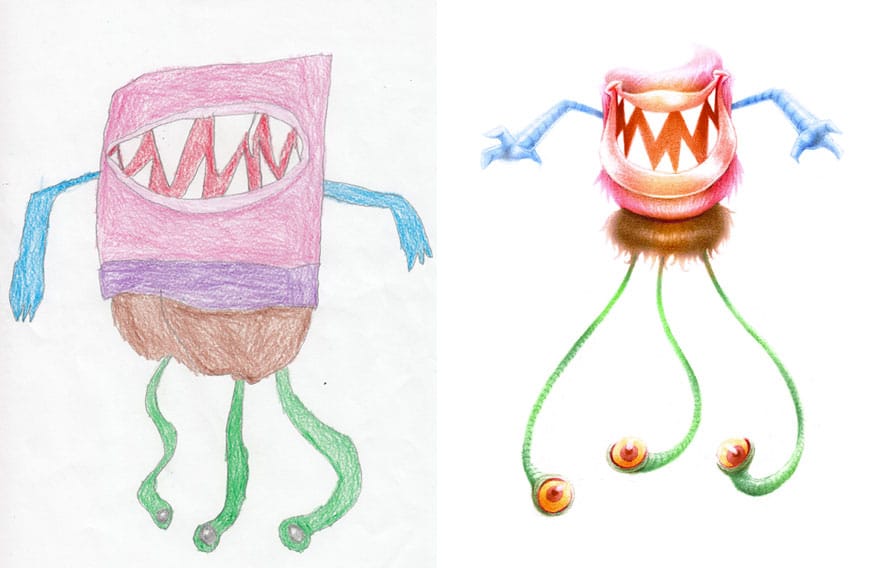 kids-drawings-inspire-artists-monster-project-59-58359f236ccc7__880