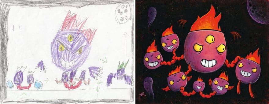 kids-drawings-inspire-artists-monster-project-85-58359f56f157c__880