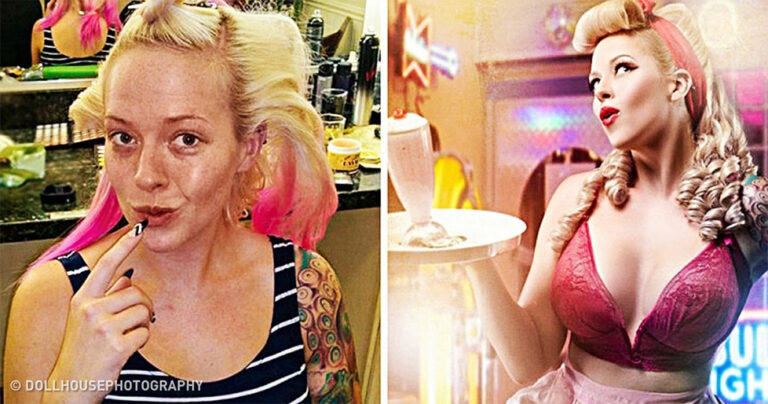 Φωτογράφος μεταμορφώνει καθημερινές γυναίκες σε σούπερ μοντέλα.