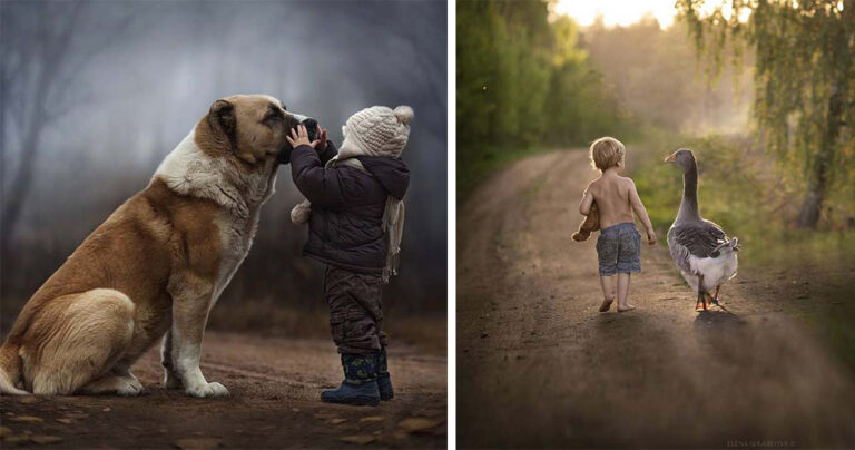 22 υπέροχες φωτογραφίες που δείχνουν τη σχέση των παιδιών με τα ζώα