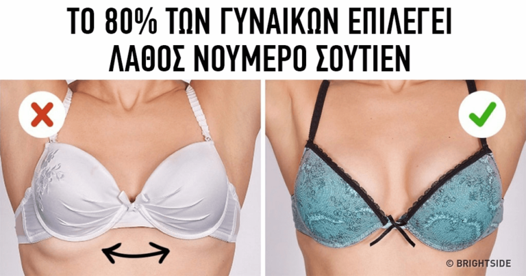 Ο απόλυτος οδηγός για να επιλέξετε το τέλειο σουτιέν.