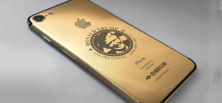 Κυκλοφόρησε iPhone «Ντόναλντ Τραμπ» και κοστίζει 151.000 δολάρια.