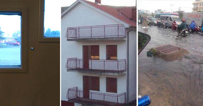 10 κατασκευαστικά λάθη που ξεπερνούν τα όρια της λογικής!