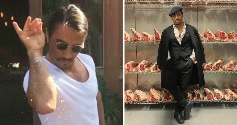 Τούρκος χασάπης έγινε διάσημος γιατί πετάει το αλάτι με αισθησιακό τρόπο