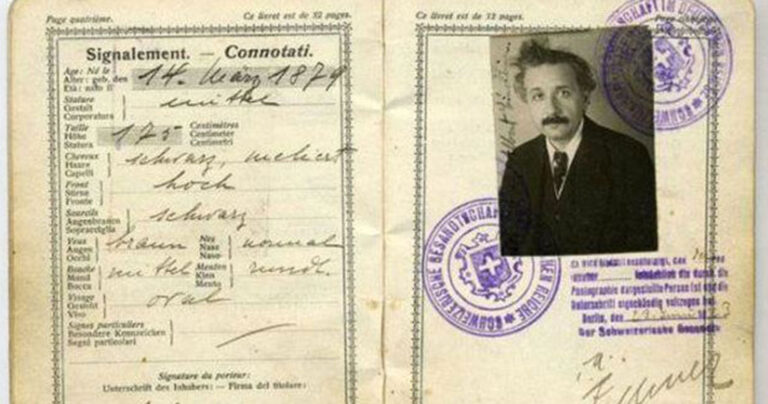 Ιστορικές φωτογραφίες διαβατηρίων που ανήκουν σε διάσημα άτομα του παρελθόντος