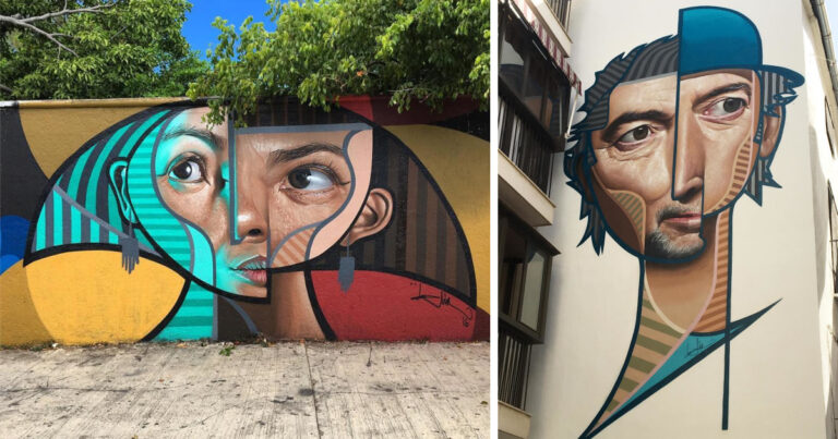 Ισπανός καλλιτέχνης δημιουργεί γκράφιτι εμπνευσμένα από τον Πικάσο