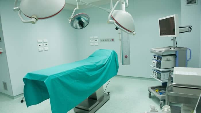 Μία από τις 3 χειρουργικές αίθουσες του Κέντρου Ημερήσιας Νοσηλείας "Νίκος Κούρκουλος".