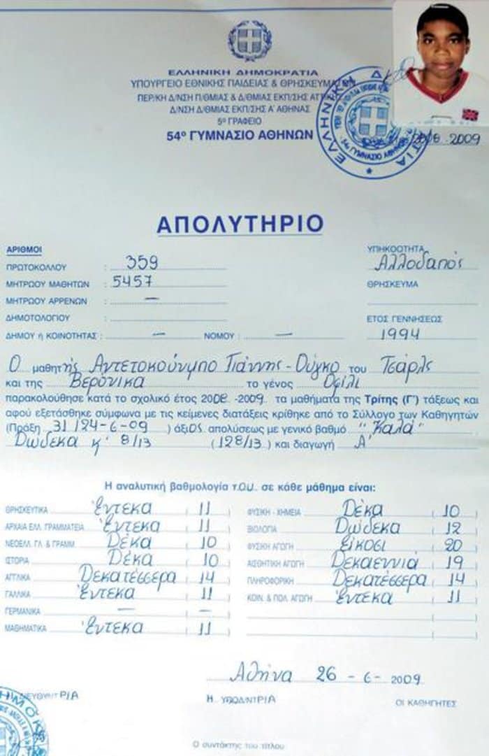 Ο Αντετοκούνμπο τσολιαδάκι με την ελληνική σημαία - Το άγνωστο άλμπουμ του 6 5b76e31734e34347a28c19432bc74856